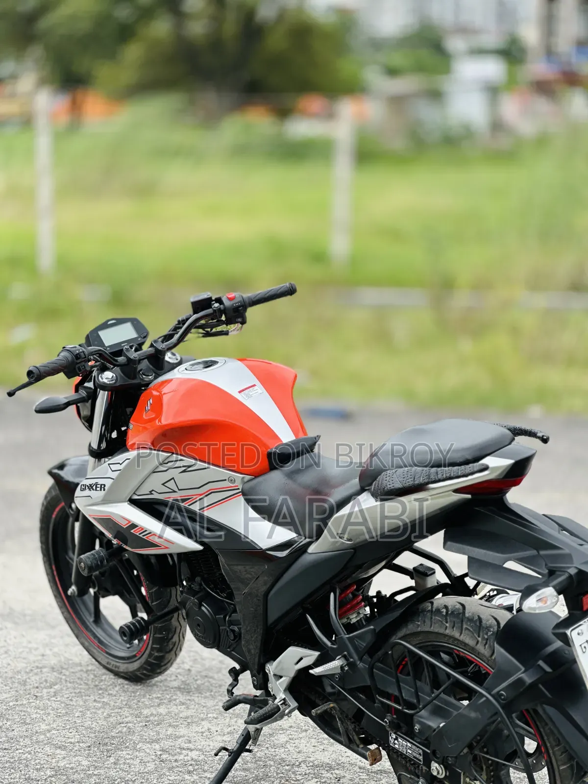 Suzuki Gixxer 2024 Orange