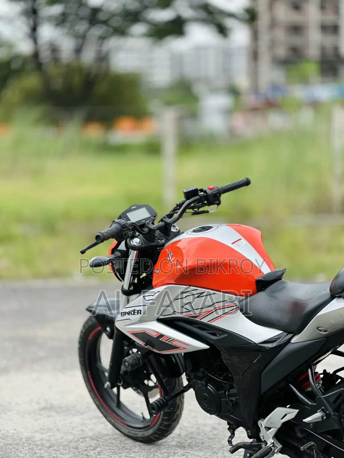 Suzuki Gixxer 2024 Orange
