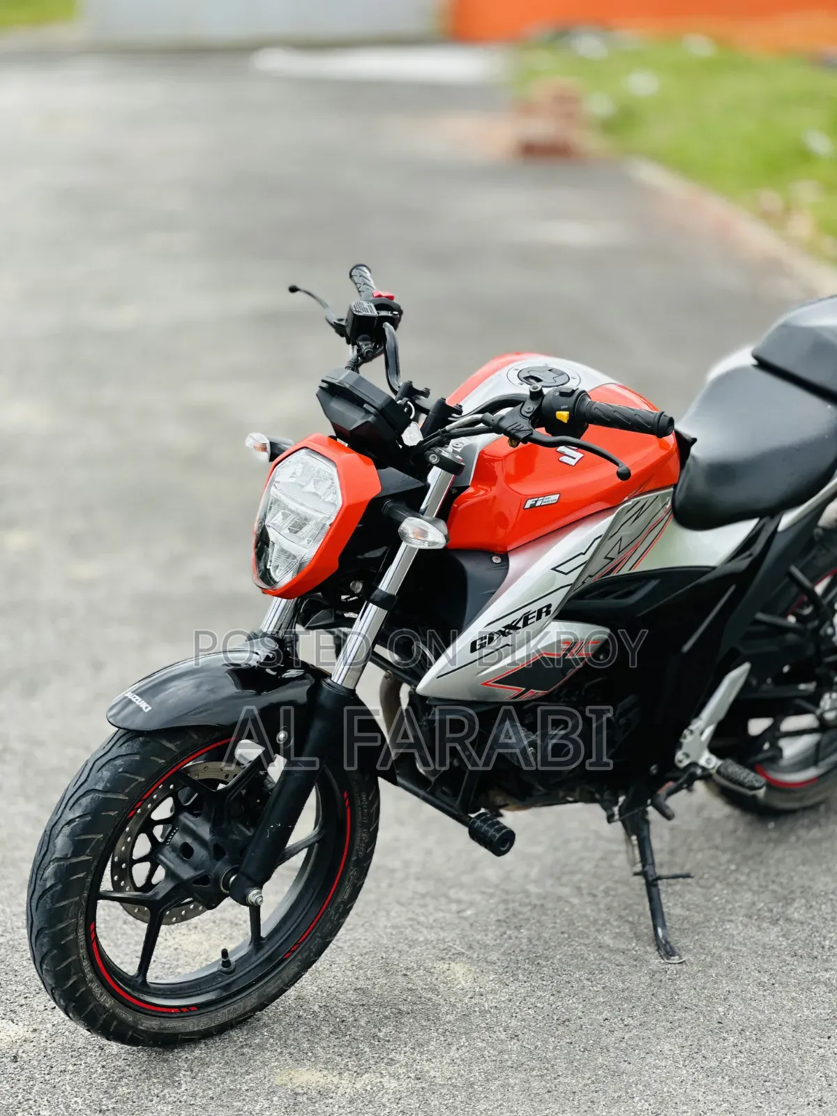 Suzuki Gixxer 2024 Orange