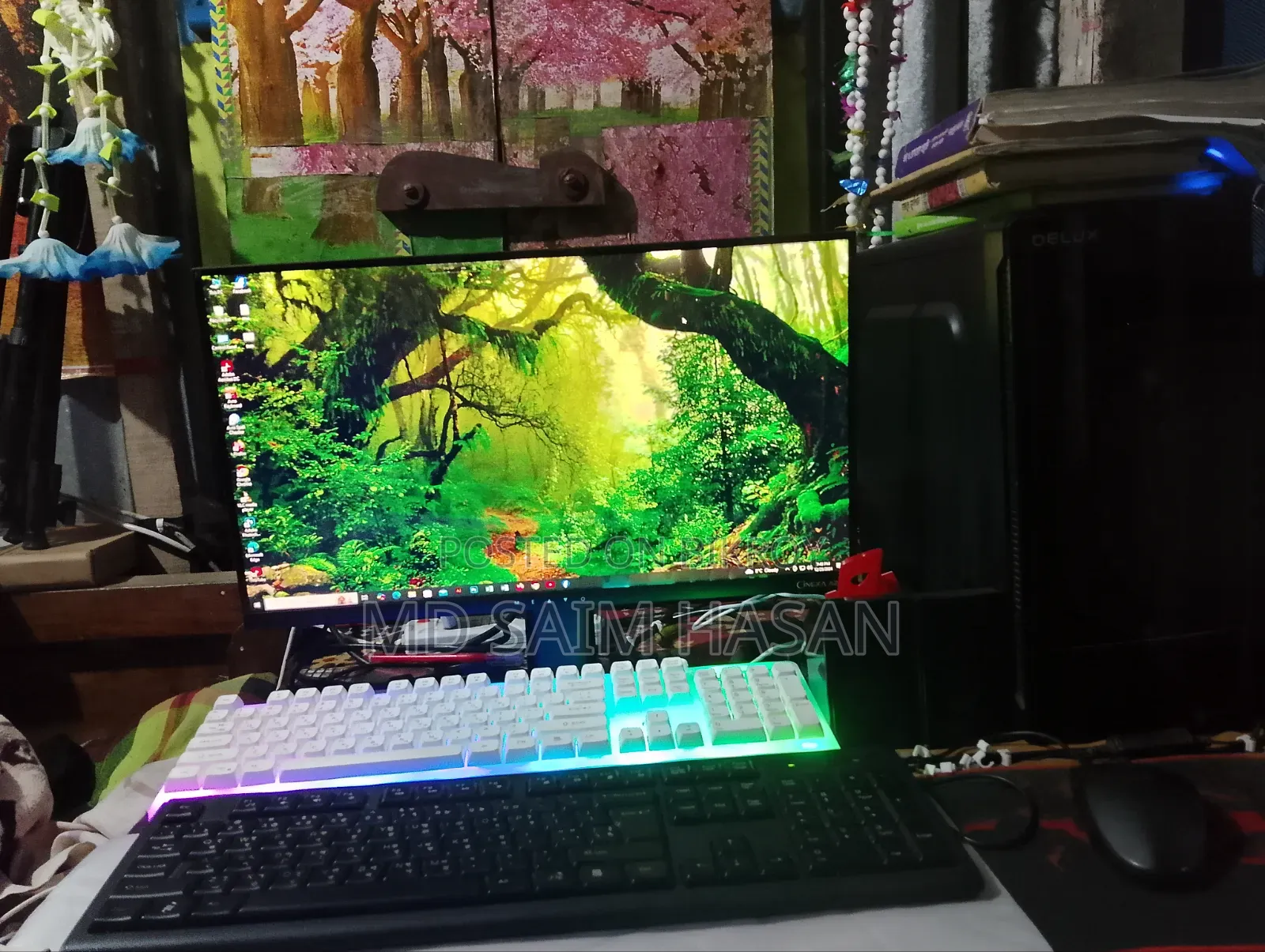 ডেস্কটপ কম্পিউটার Msi Aegis Se 10si 16gb Amd A10 SSD 128gb
