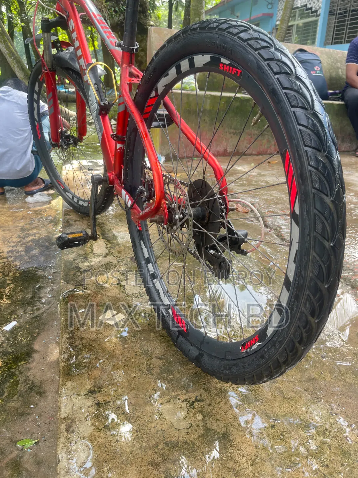 Shift Red Gear Cycle
