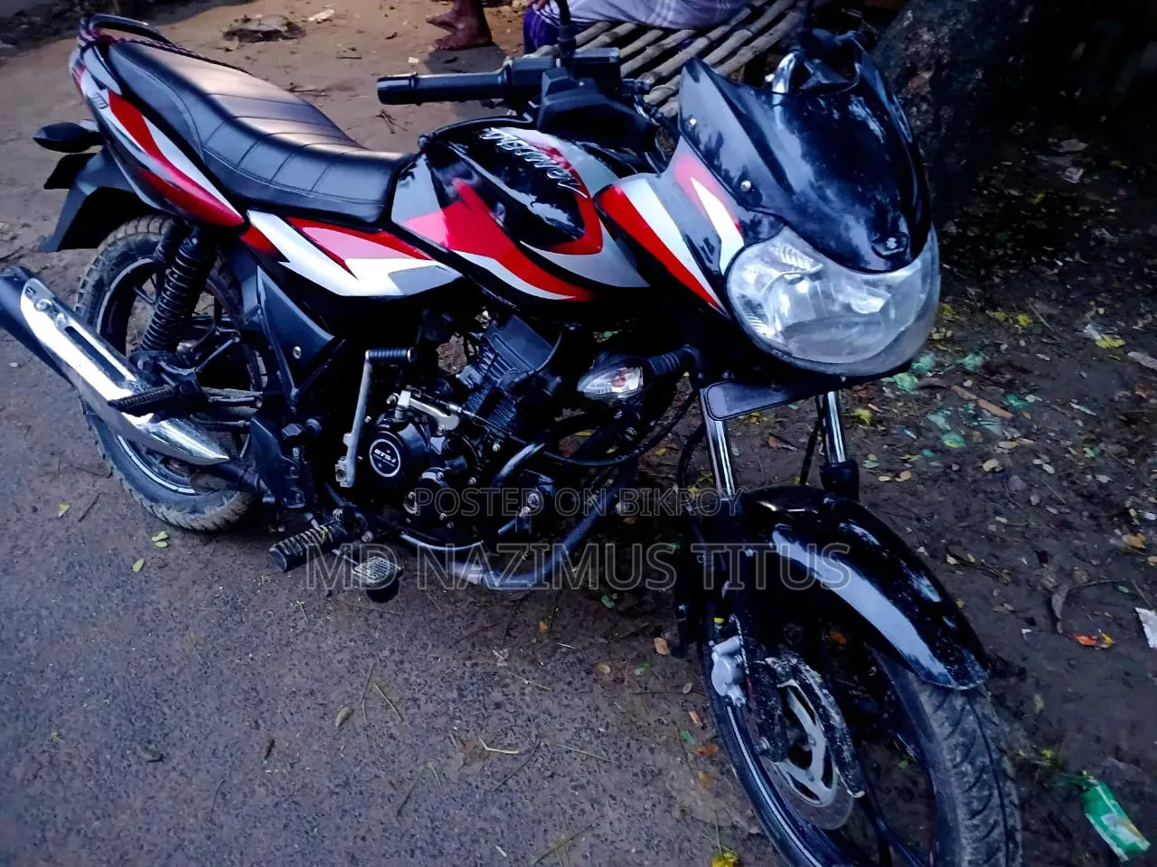 New Bajaj Discover 110 2023 Black