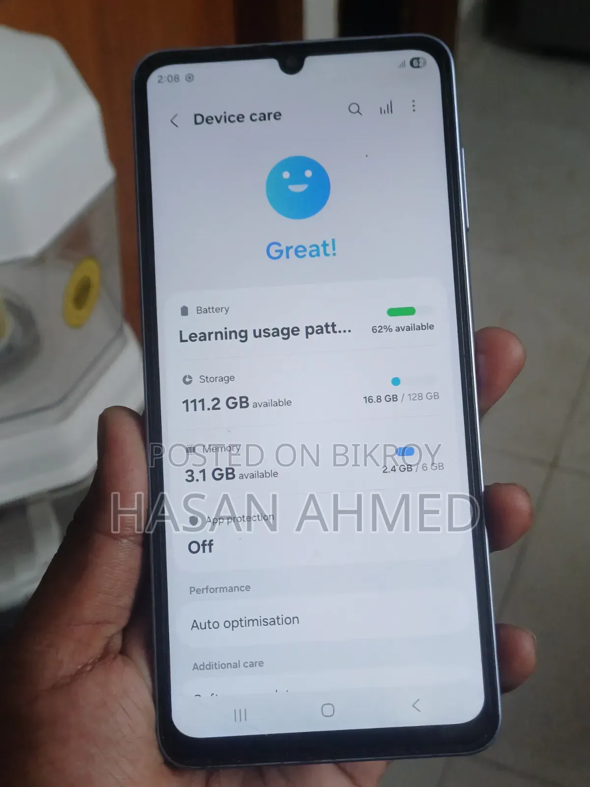 Samsung Galaxy A07 128 GB Purple