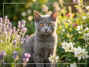 3-6 Months Female Purebred British Shorthair