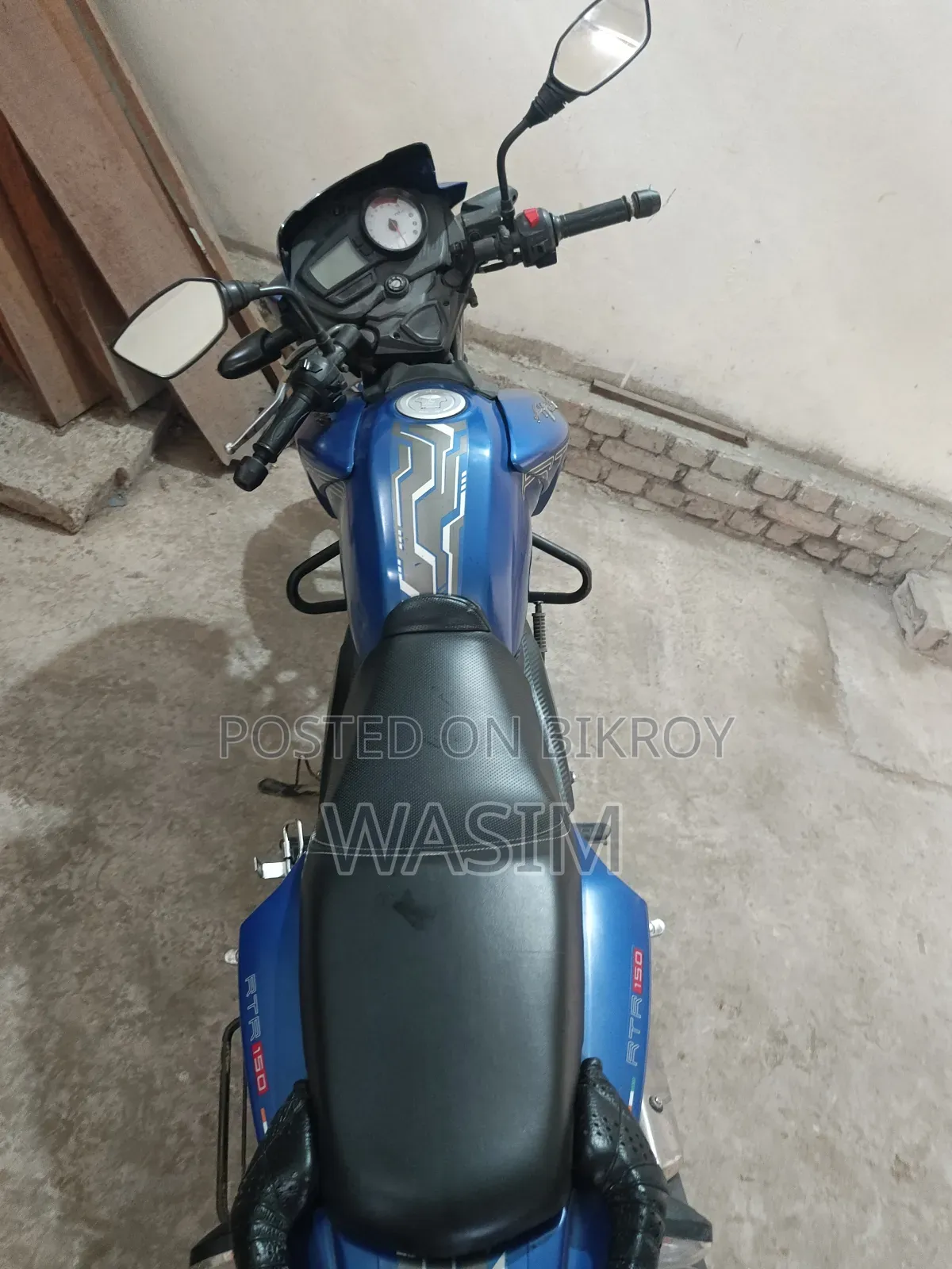 TVS Apache RTR 160 2V 2017 Blue