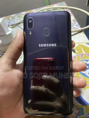 স্যামসাং গ্যালাক্সি এ২০ ৩২ জিবি ব্ল্যাক