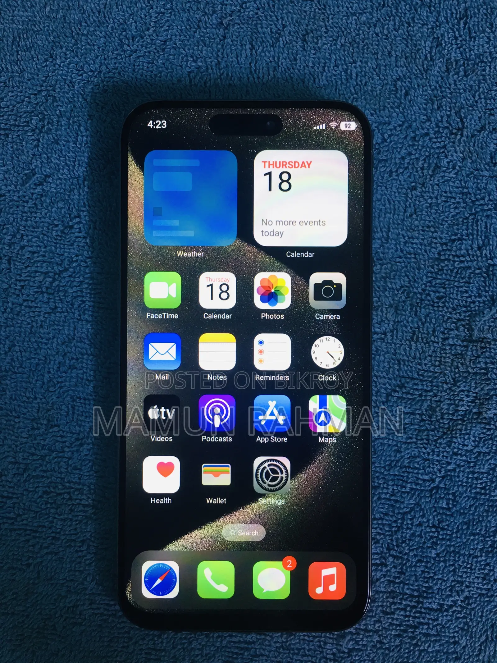 Apple iPhone 15 Pro Max 1 TB Silver