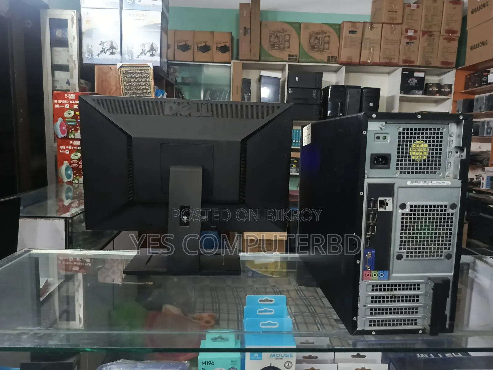 Desktop Computer Dell OptiPlex 390 8GB Intel Core i7 SSD 128GB