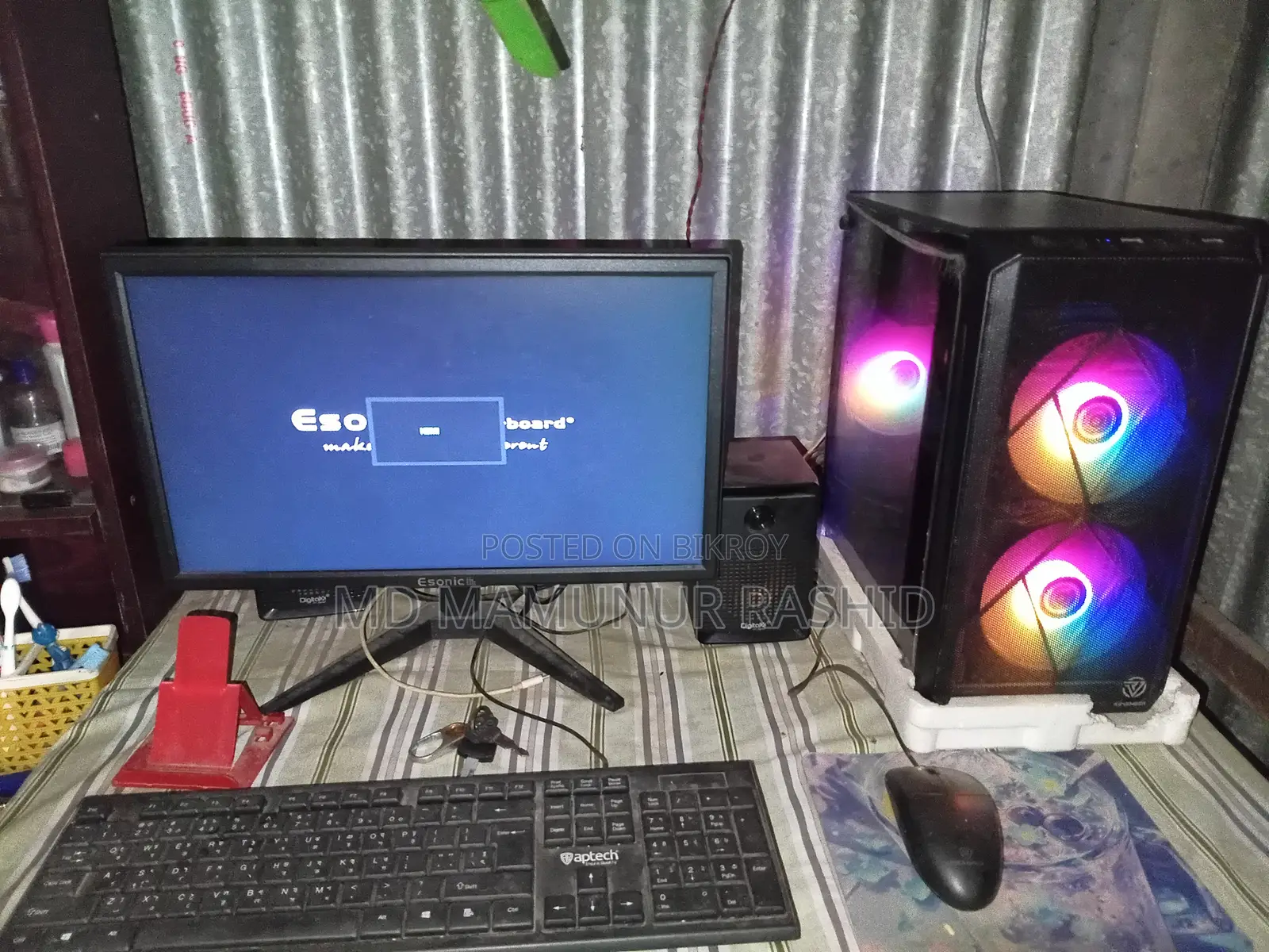 Desktop Computer 8GB Intel Core I5 HDD+SSD 512GB