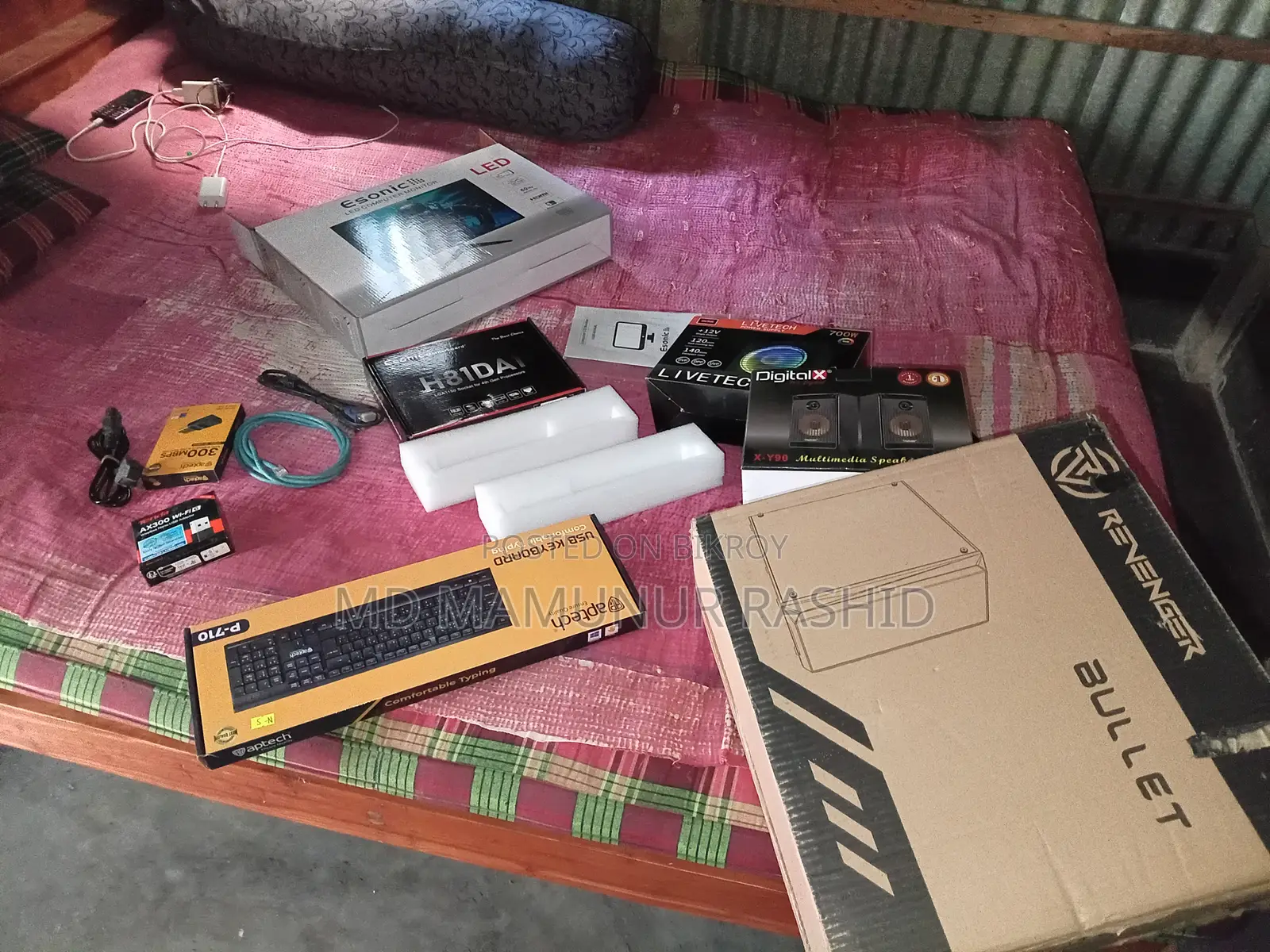 Desktop Computer 8GB Intel Core I5 HDD+SSD 512GB