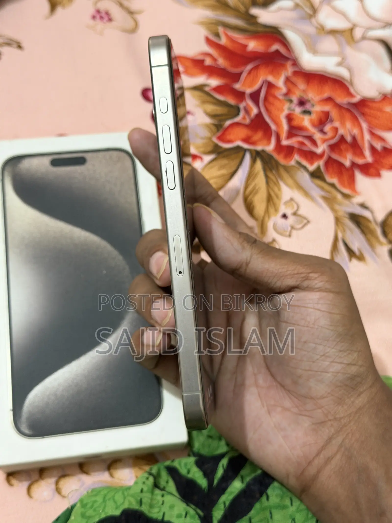 অ্যাপল আইফোন ১৫ প্রো ম্যাক্স ২৫৬ জিবি