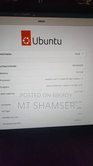Desktop Computer 16GB Intel Core i5 SSD 128GB
