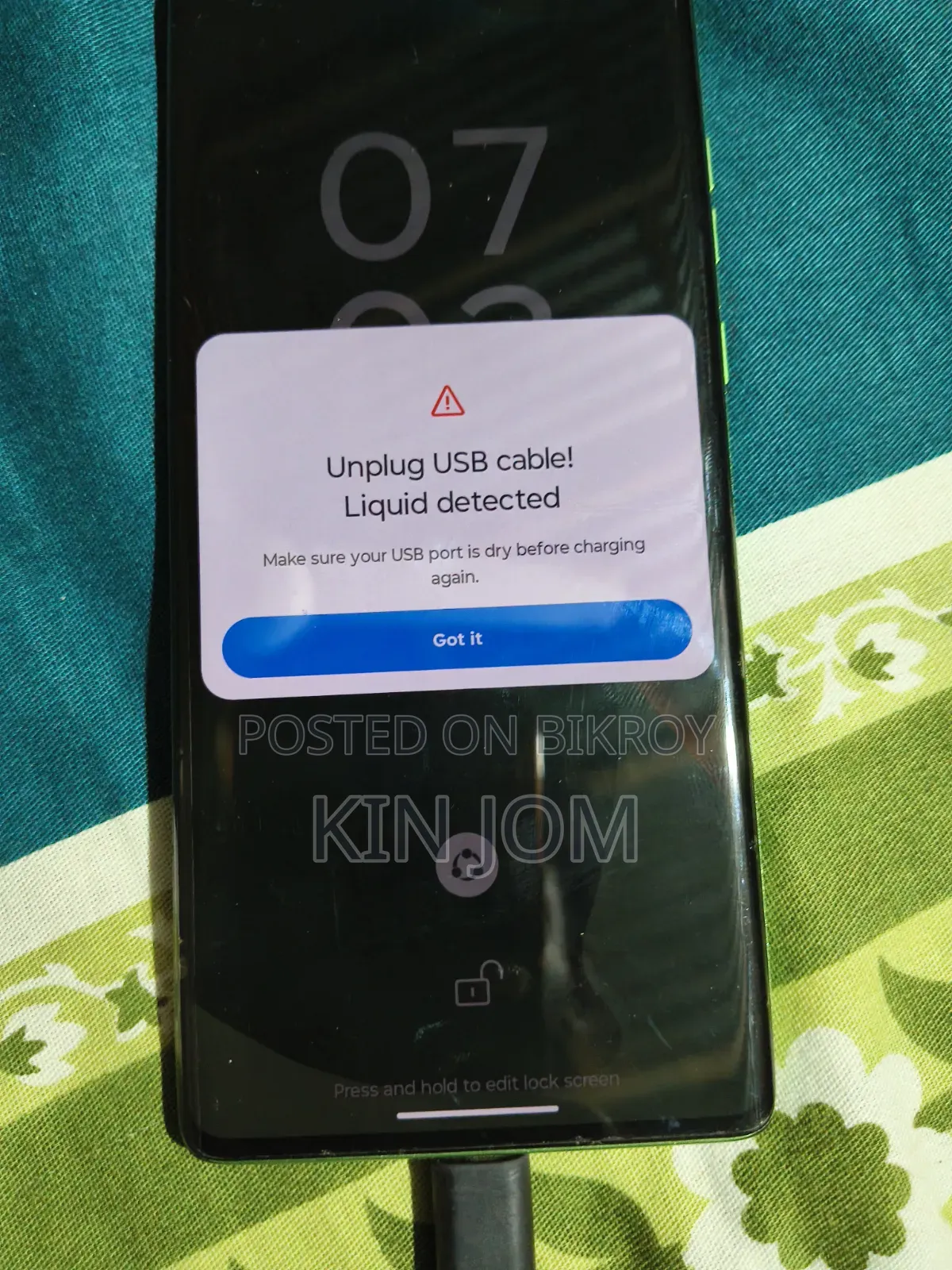 Motorola Edge 50 Fusion 128 GB Green
