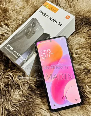 শাওমি রেডমি নোট ১৪ ৫জি ২৫৬ জিবি ব্ল্যাক