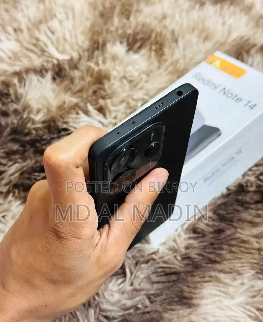 শাওমি রেডমি নোট ১৪ ৫জি ২৫৬ জিবি ব্ল্যাক