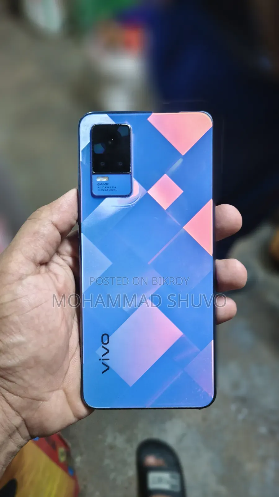Vivo Y73 64 GB Blue