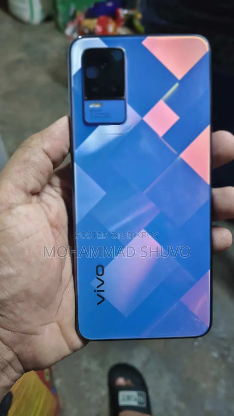 Vivo Y73 64 GB Blue