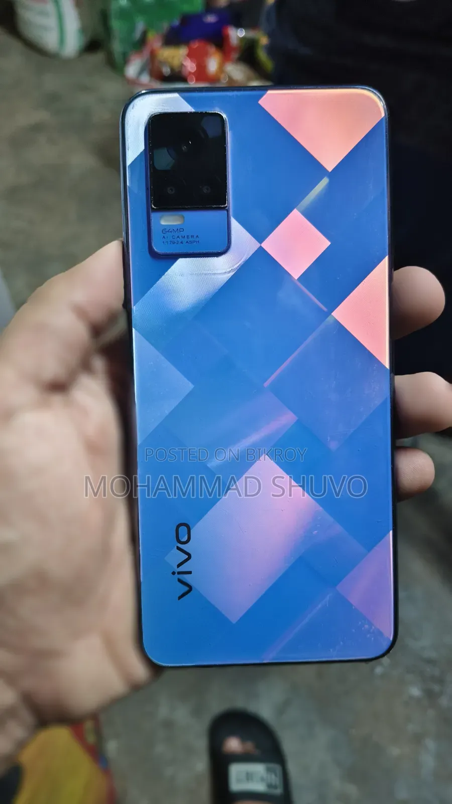 Vivo Y73 64 GB Blue