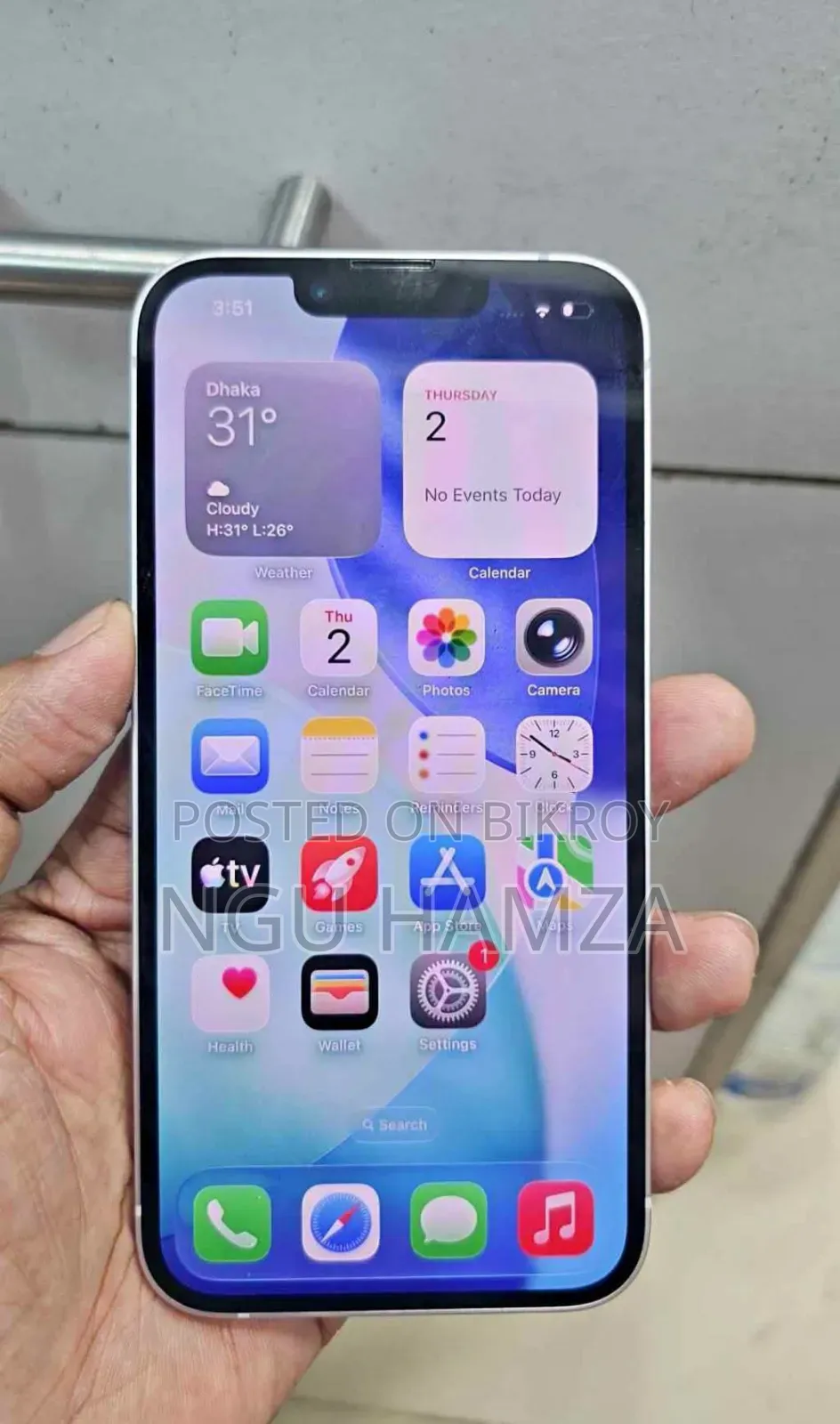 অ্যাপল আইফোন ১৪ ১২৮ জিবি হোয়াইট