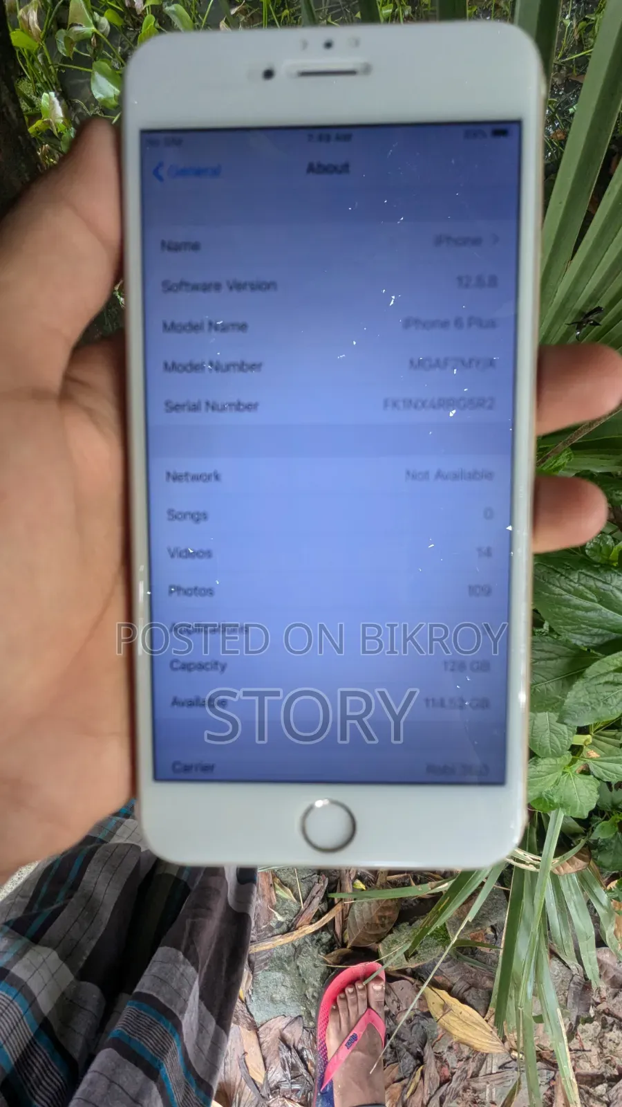 Apple iPhone 6 Plus 128 GB White