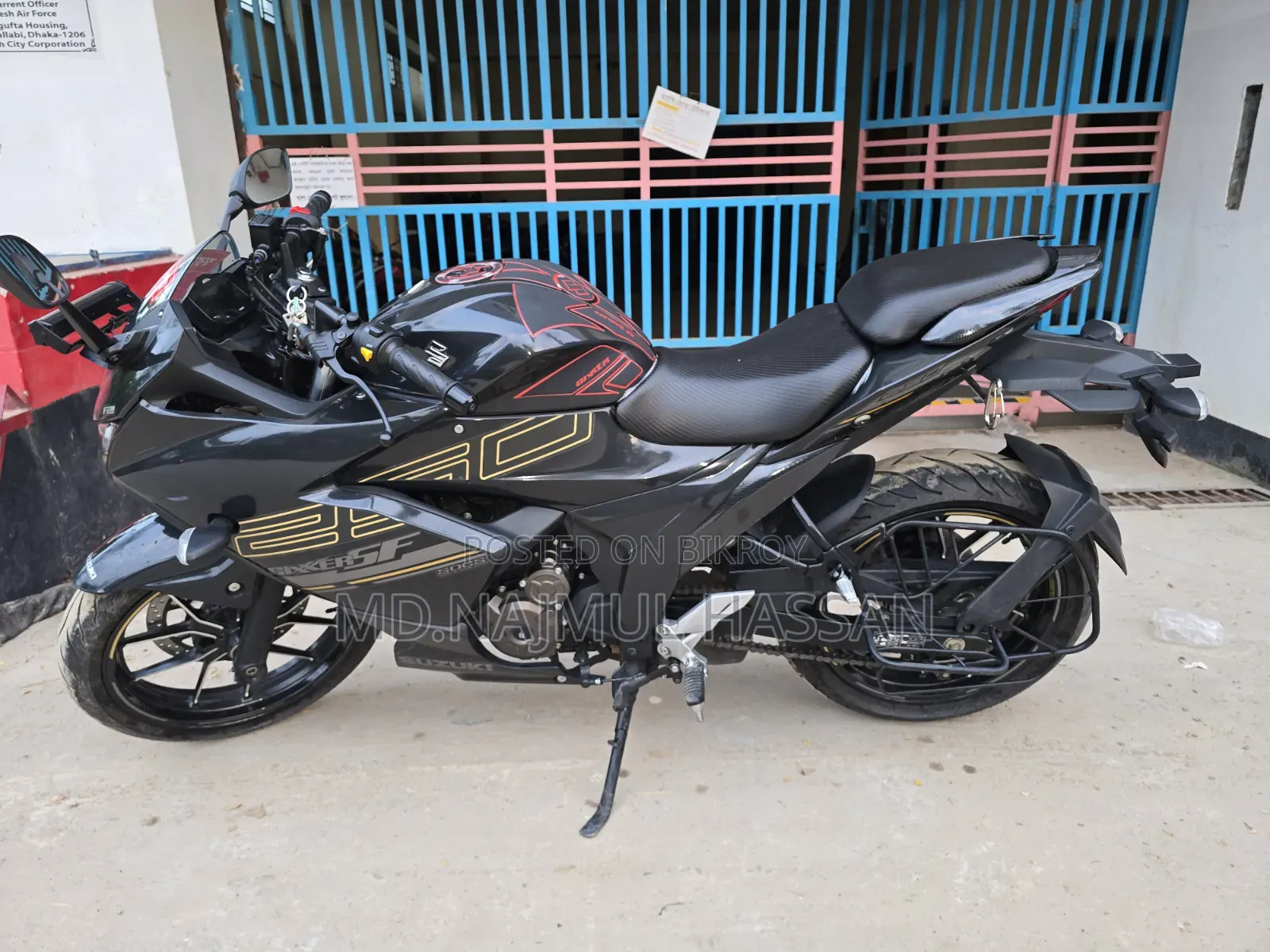 Suzuki Gixxer SF 250 2024 Black