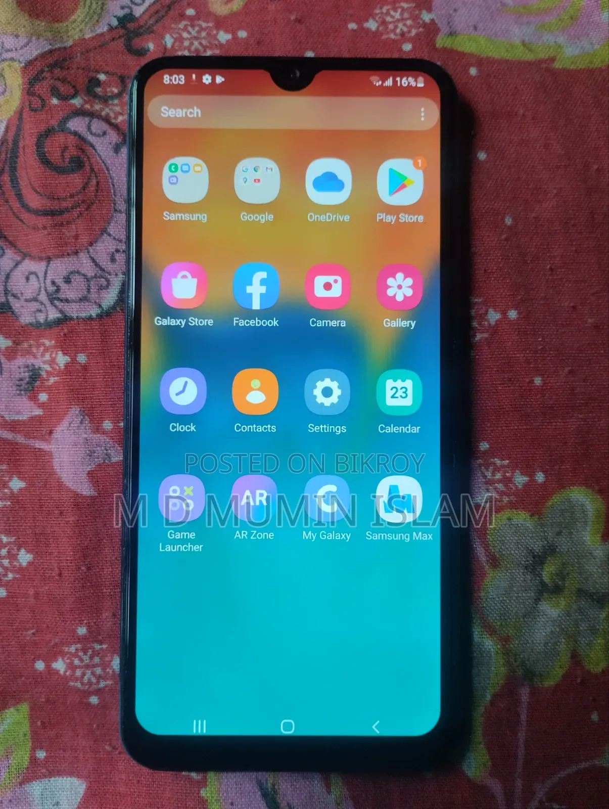 স্যামসাং গ্যালাক্সি এ৩০ ৬৪ জিবি পার্পল