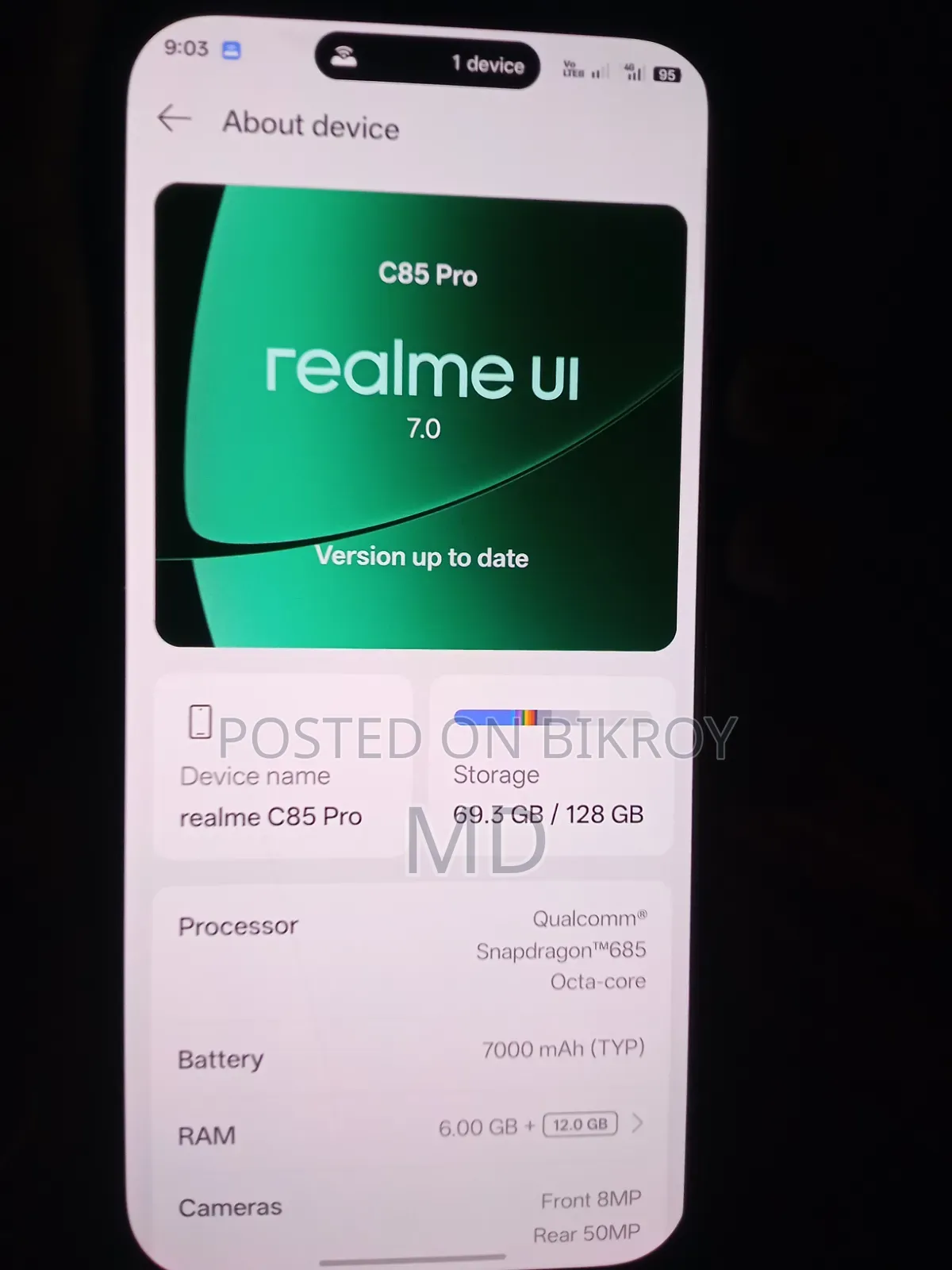 Realme C85 Pro 128 GB Green