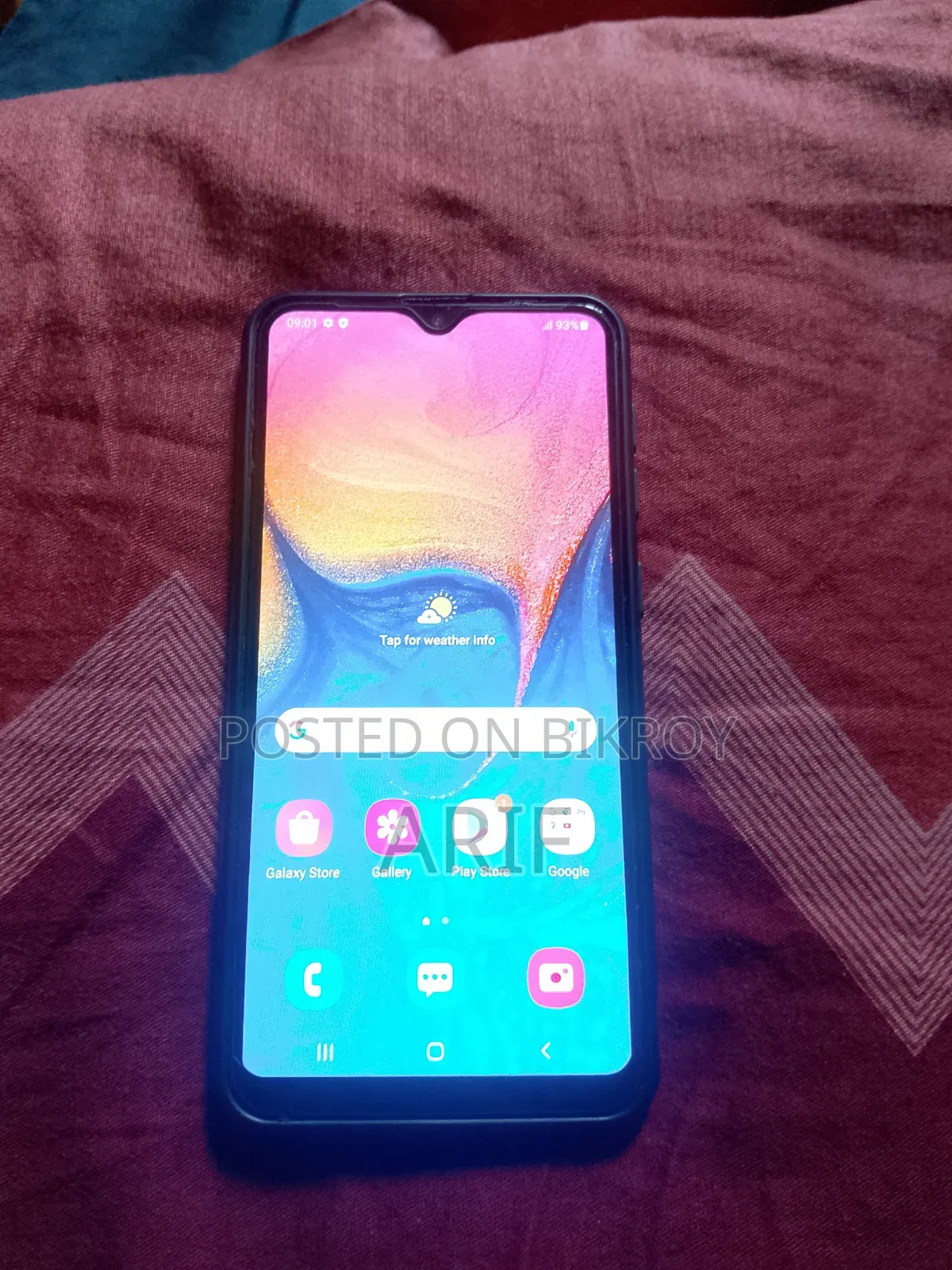 Samsung A10 32 GB Purple