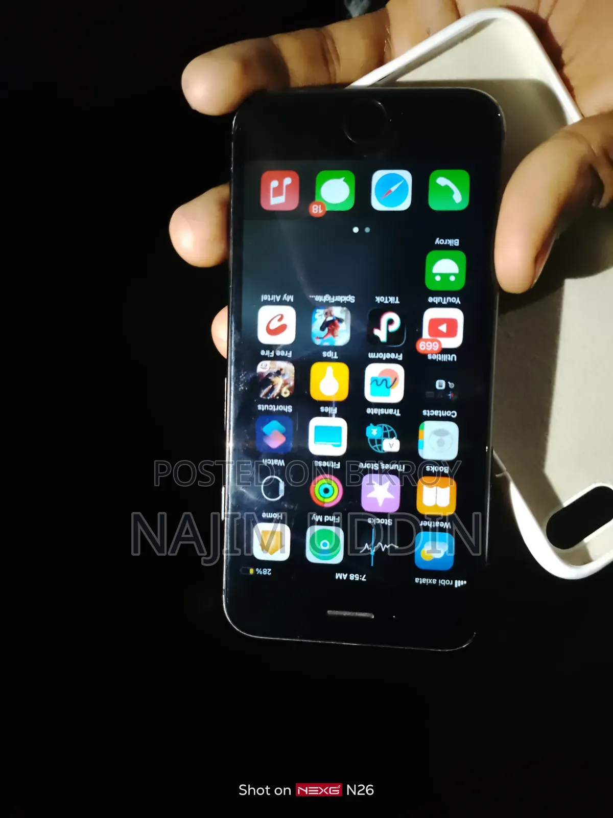 Apple iPhone 8 Plus 128 GB Black