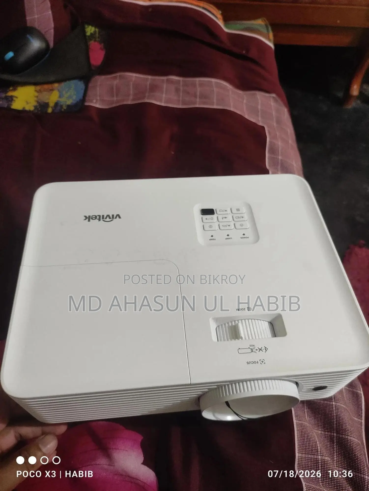 প্রজেক্টর ভিভিটেক ডিডব্লিউ৩৫০বিডি