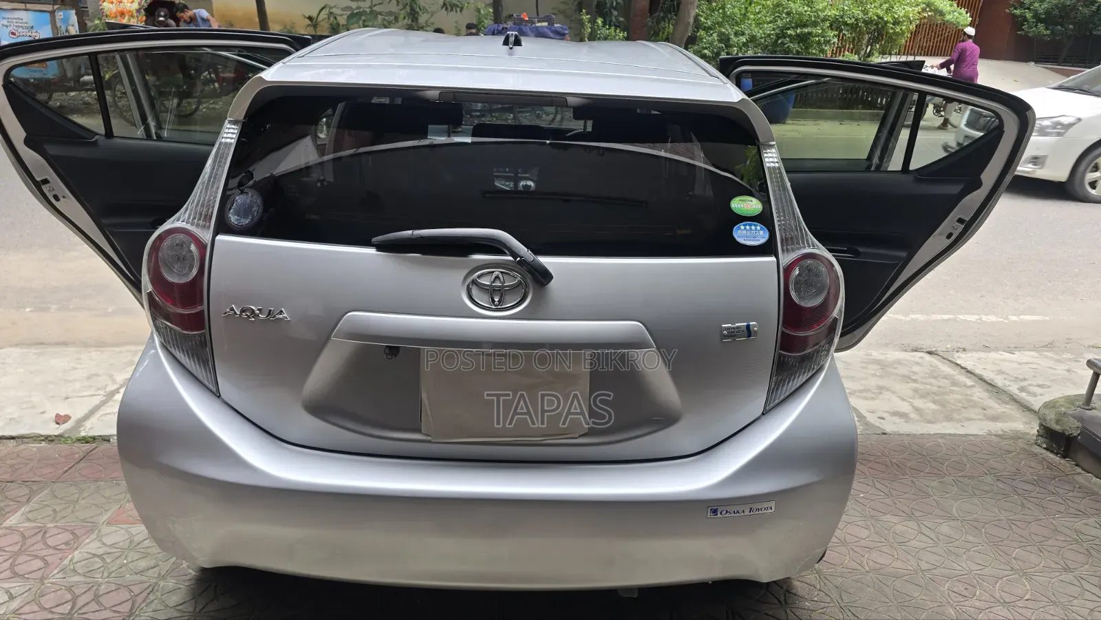 Toyota Aqua G 2014 Silver