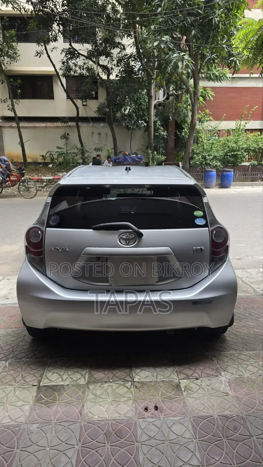 Toyota Aqua G 2014 Silver