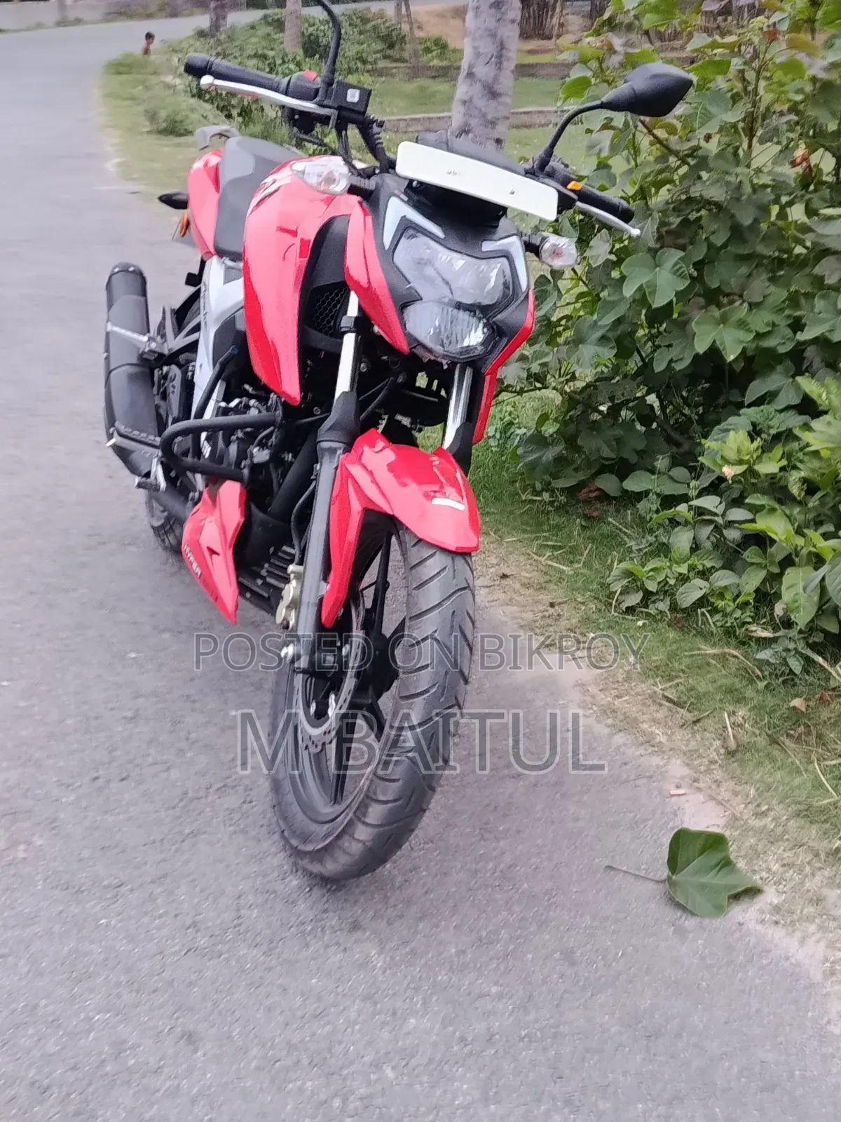 TVS Apache RTR 160 4V 2025 Red