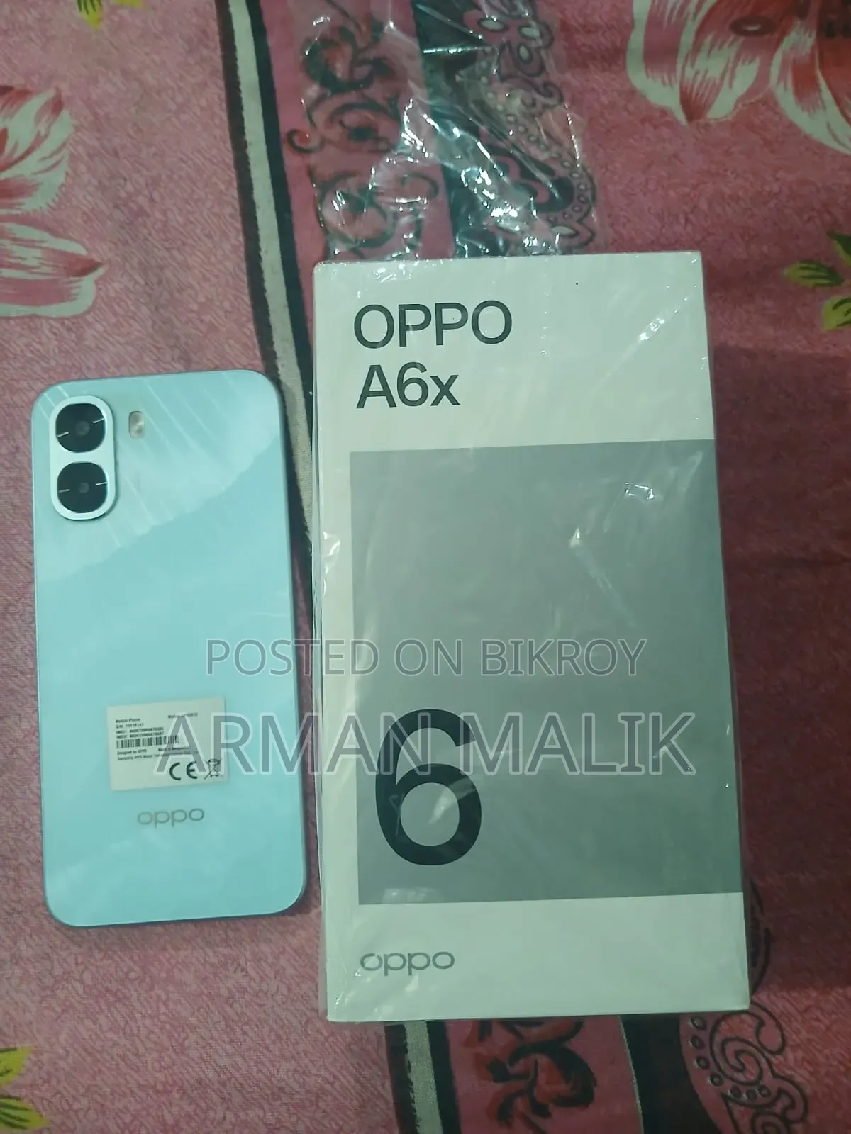 Oppo A6x 64 GB Blue