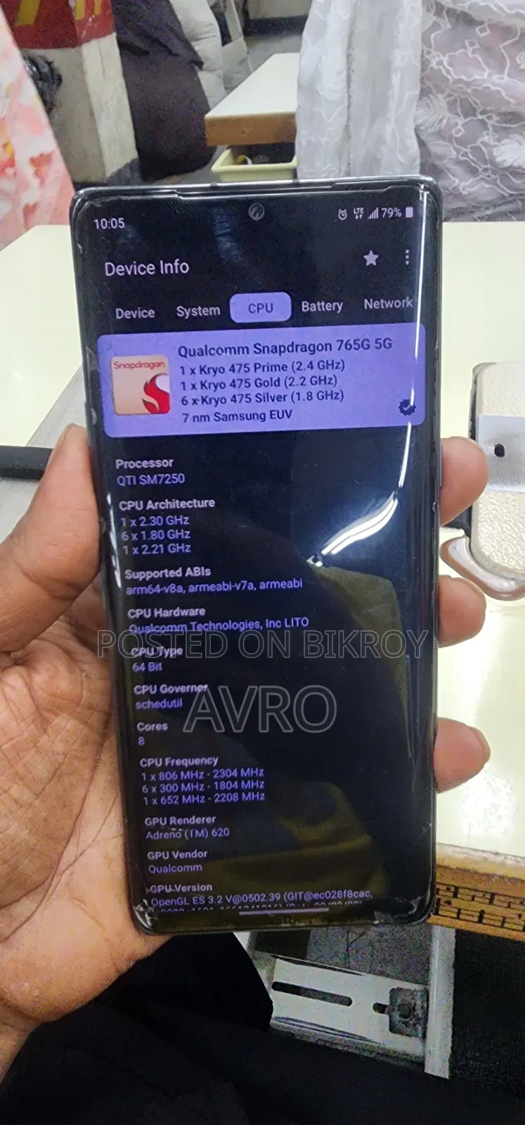 LG Velvet 5G 128 GB Black