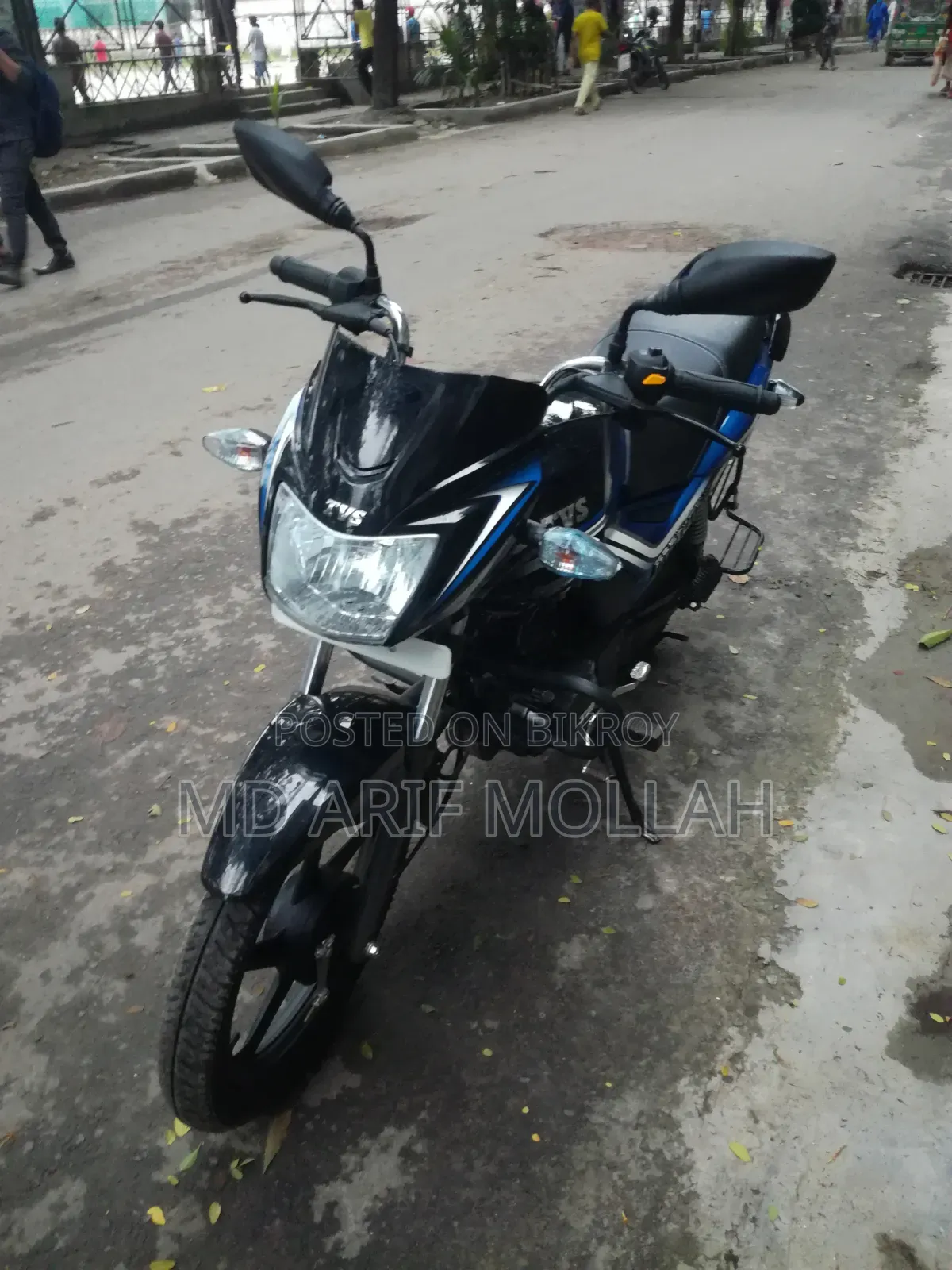 TVS Metro Plus 2019 Blue