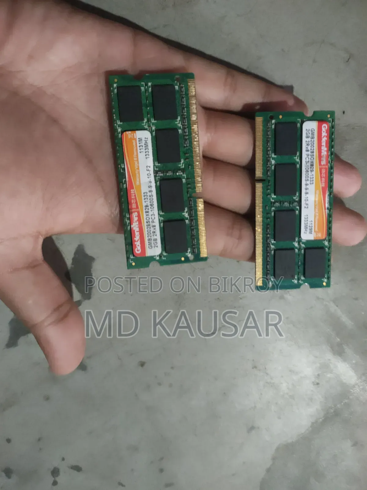Ram 2gb+2gb ফুল ফ্রেস রানিং Ram চেক করে নিতে পারবেন ল্যাপটপের