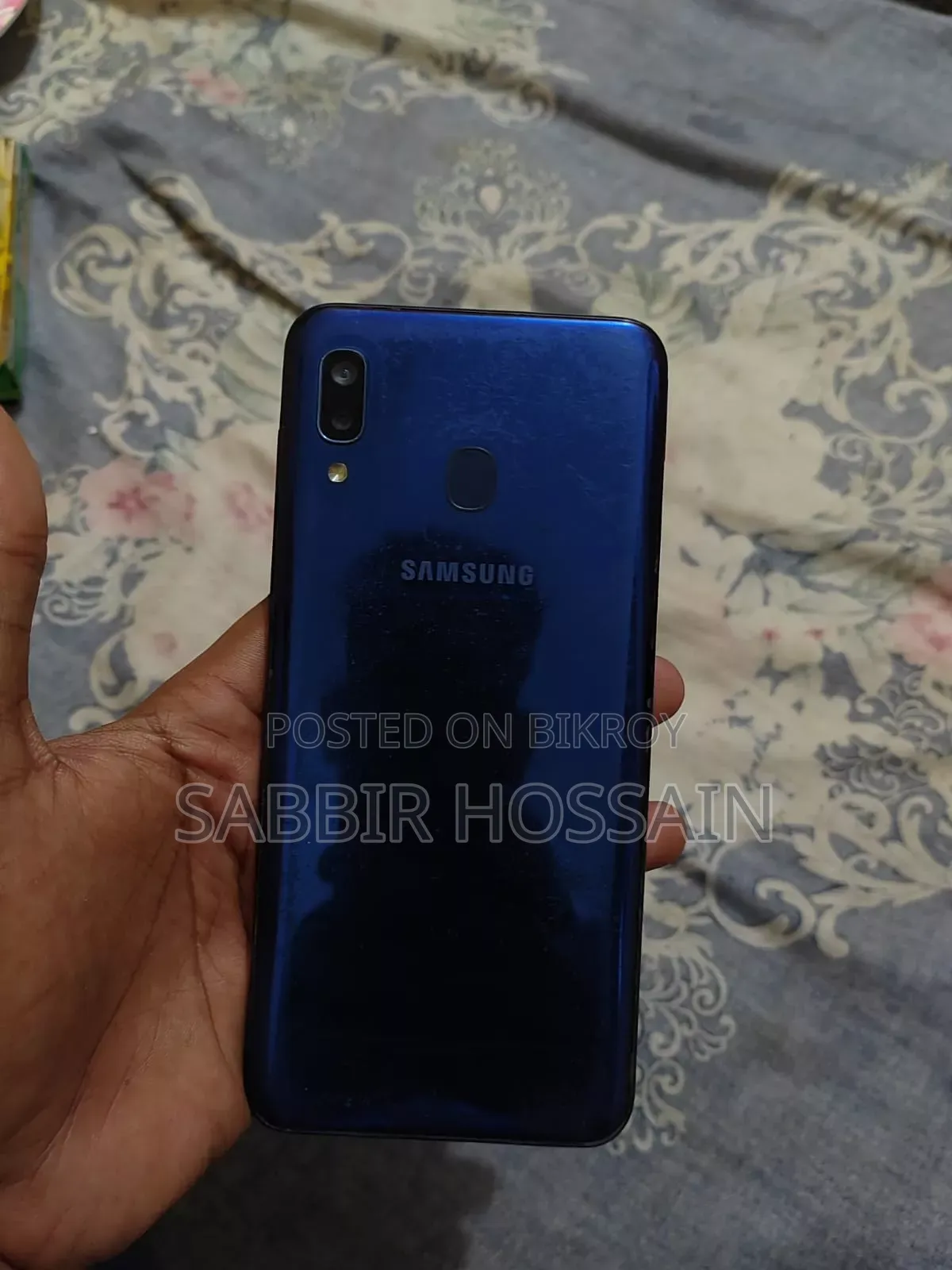 স্যামসাং গ্যালাক্সি এ২০ ৩২ জিবি ব্লু