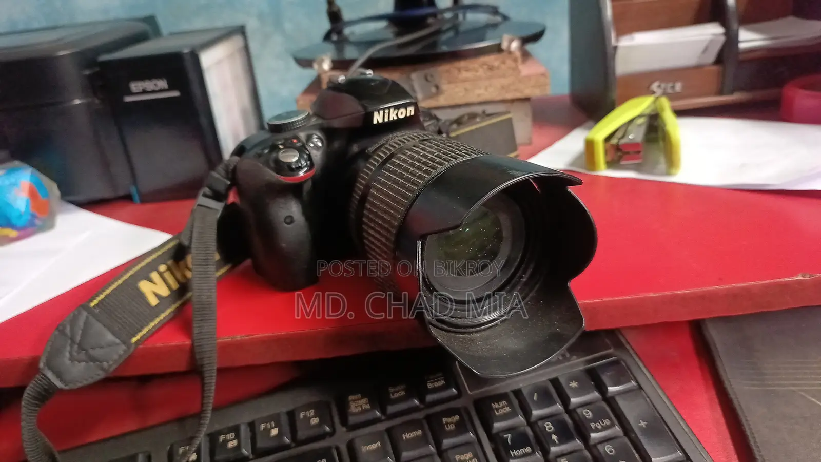 Nikon D3300 DSLR Camera With 18-105mm VR Lens (Fresh Condition)