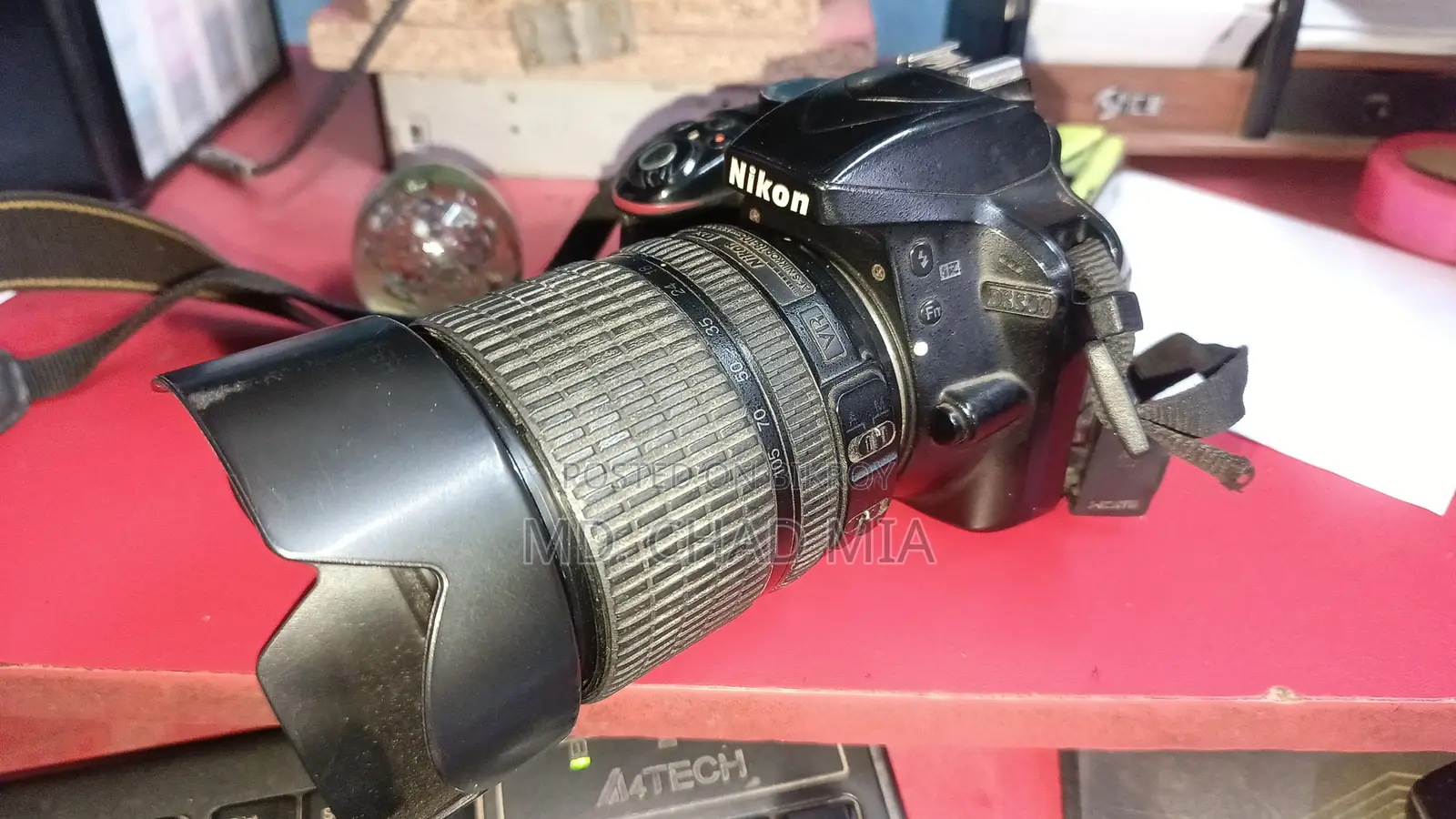 Nikon D3300 DSLR Camera With 18-105mm VR Lens (Fresh Condition)