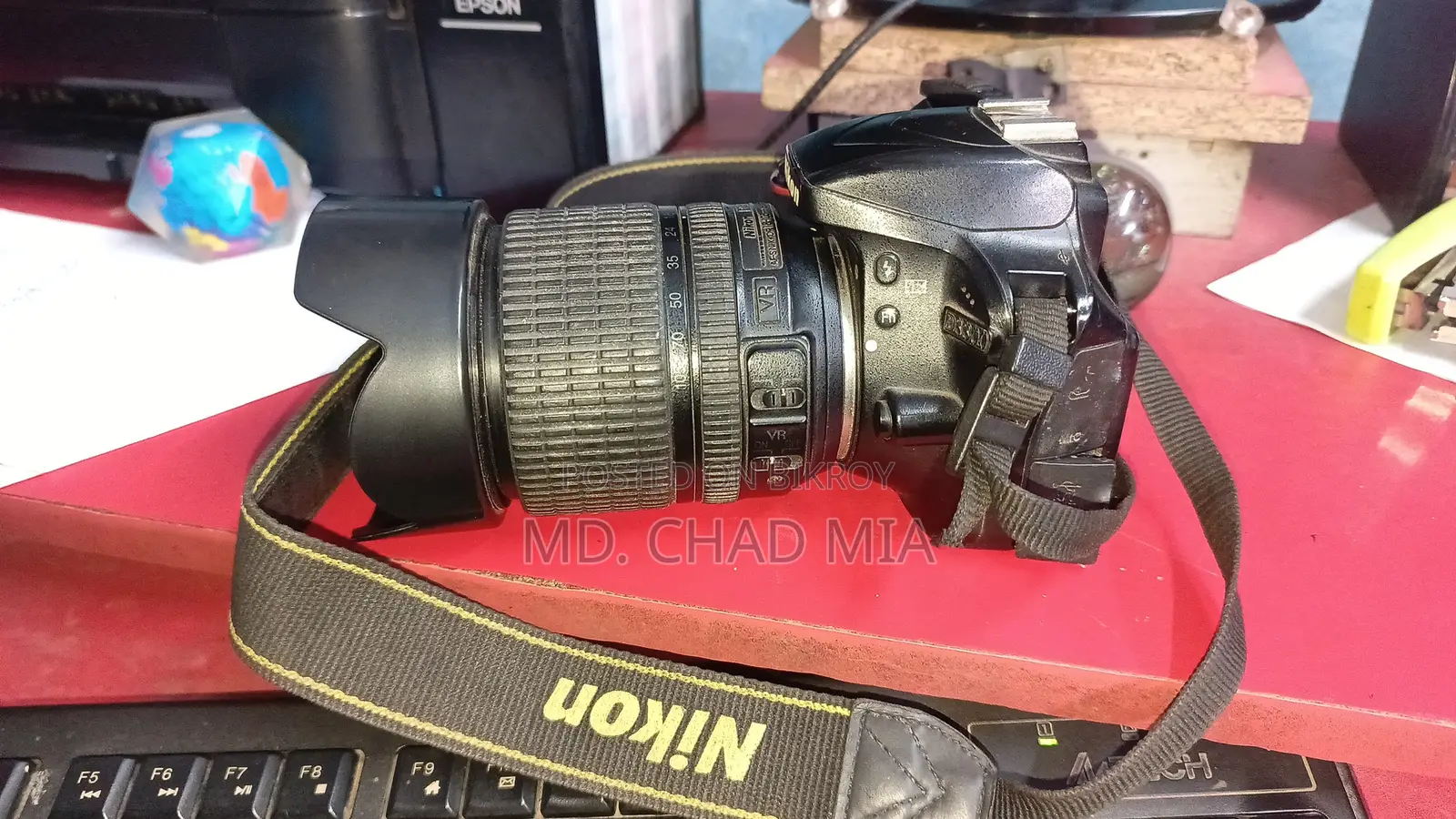 Nikon D3300 DSLR Camera With 18-105mm VR Lens (Fresh Condition)