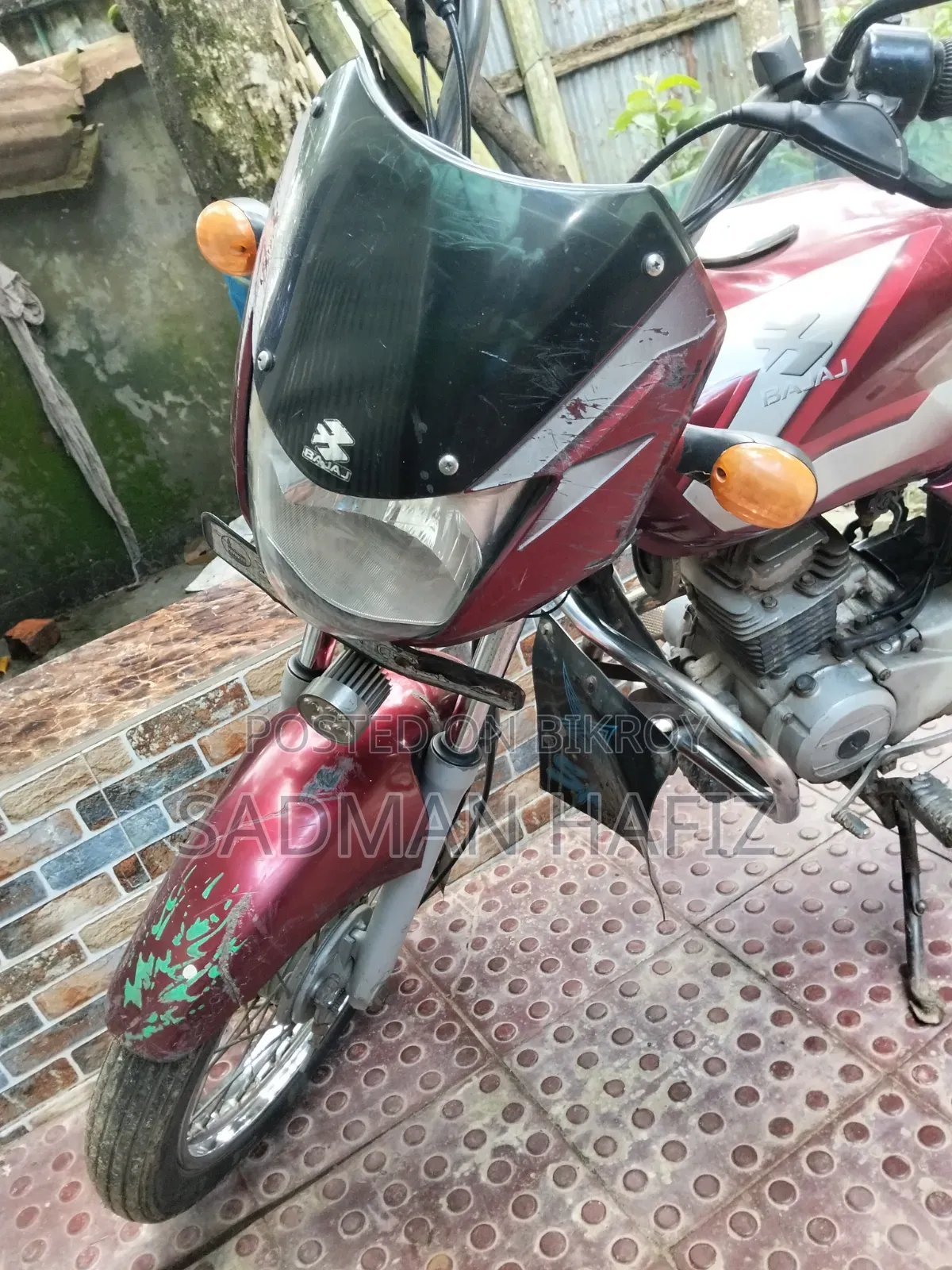 Bajaj CT 100 2017 Red
