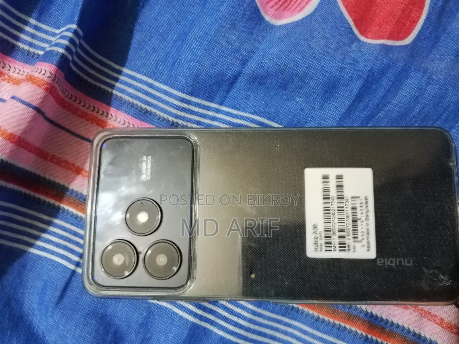 ZTE Blade A36 64 GB Black