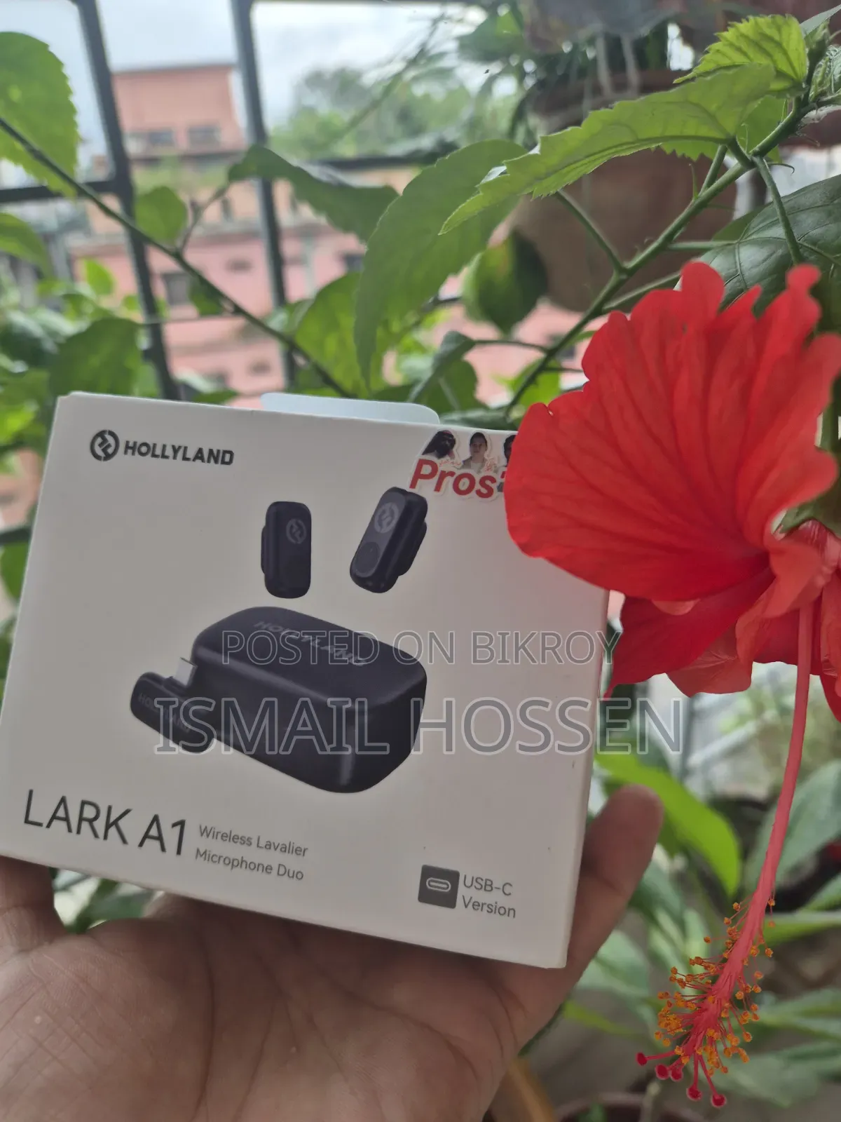 HOLLYLAND LARK A1 Wireless Lavalier Microphone Duo (USB-C)