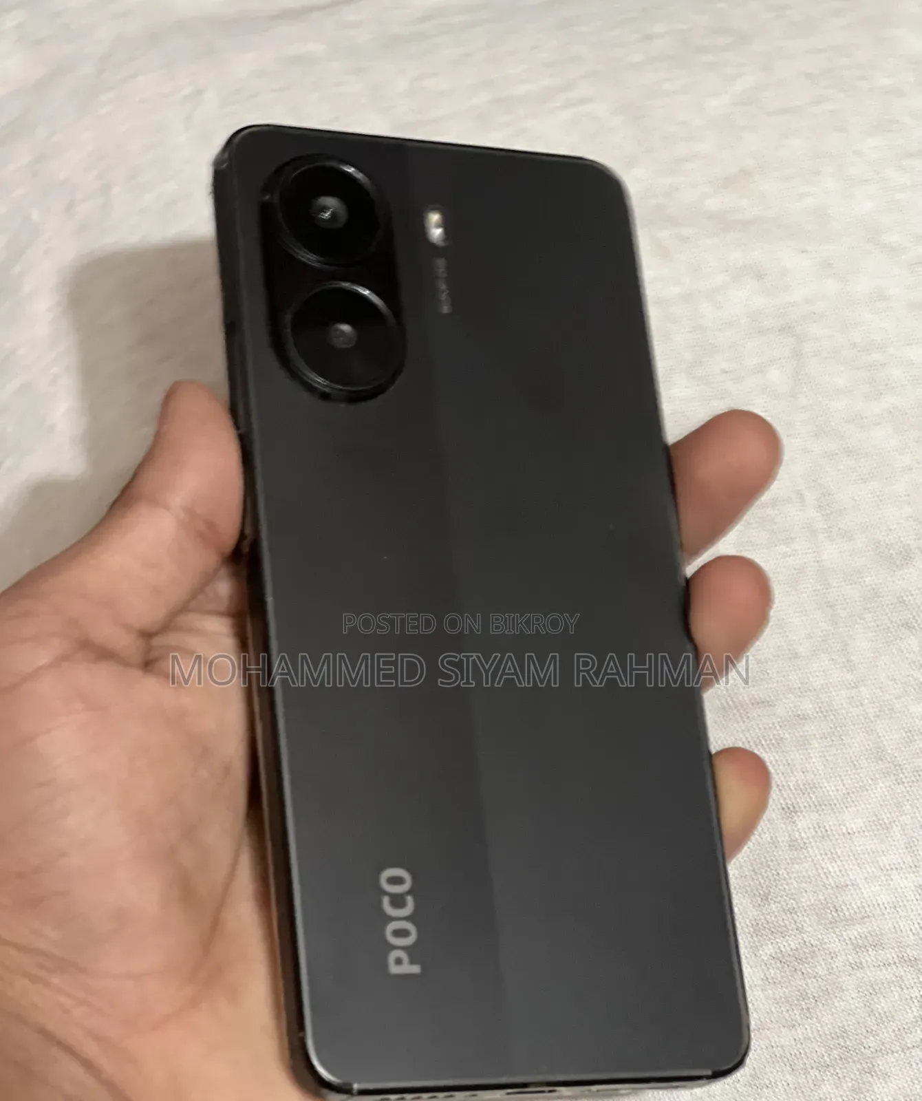 নিউ শাওমি পোকো এক্স৭ প্রো ২৫৬ জিবি ব্ল্যাক