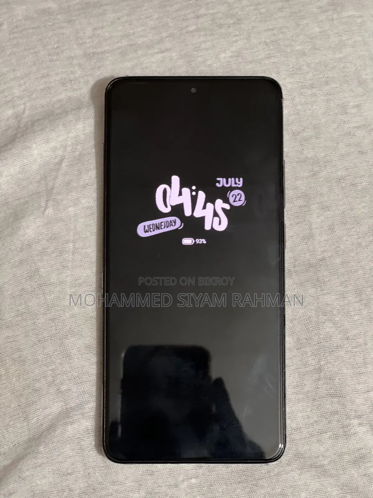 নিউ শাওমি পোকো এক্স৭ প্রো ২৫৬ জিবি ব্ল্যাক