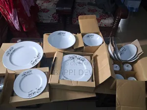 আকিজ ৩২ পিসের ডিনার সেট, নাসির ৬ পিস বাটি, রোজ ৭ পিস বাটি