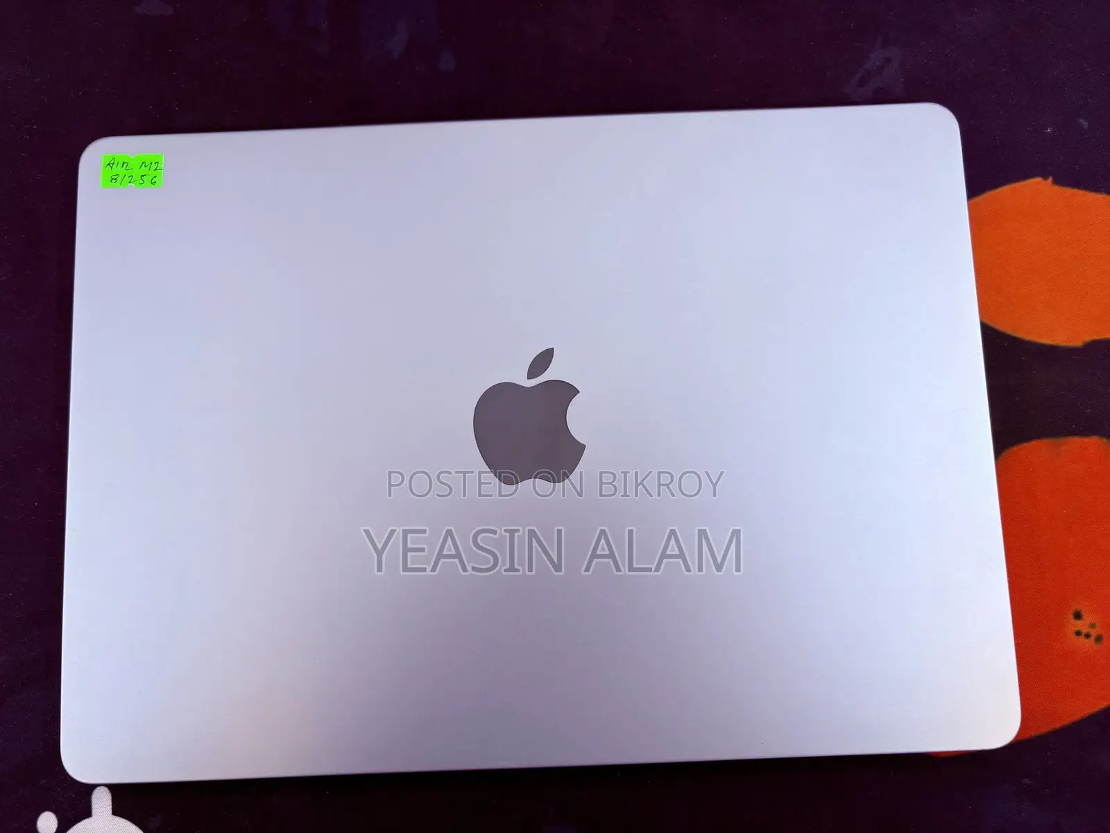 New Laptop Apple MacBook Air 2022 M2 8GB Apple M2 SSD 256GB