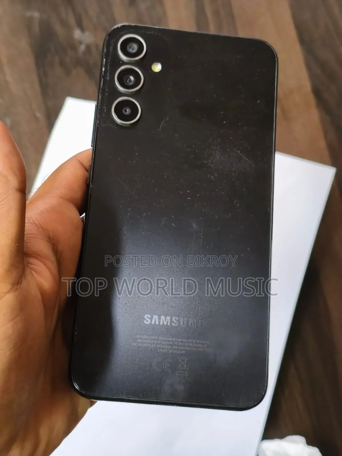 স্যামসাং গ্যালাক্সি এ৩৪ ৫জি ১২৮ জিবি ব্ল্যাক