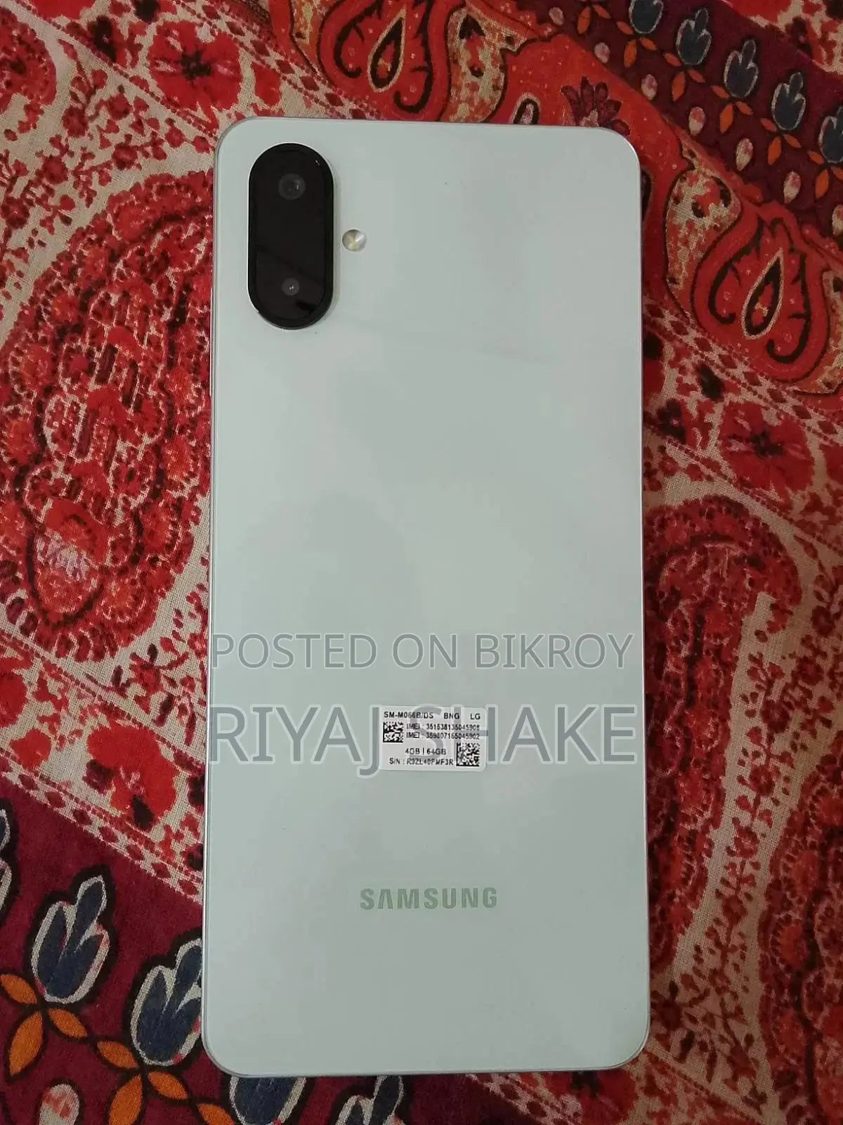Samsung Galaxy M06 5G 64 GB Blue